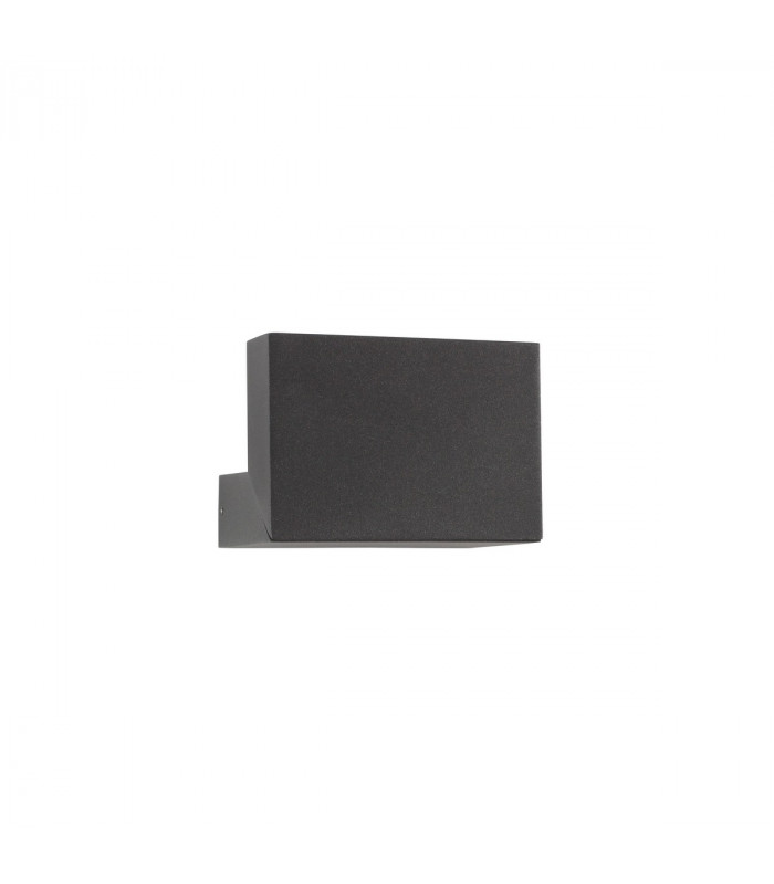 Brin Outdoor Modern Wall Lamp Anthracite Aluminium Clear Glass LED 10W 298Lm 3000K IP65-1