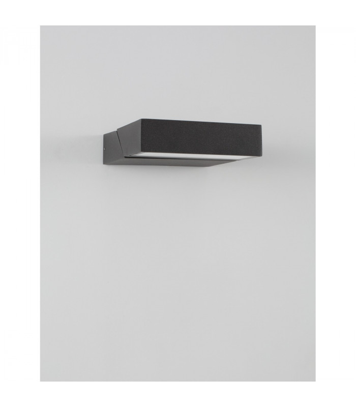 Brin Outdoor Modern Wall Lamp Anthracite Aluminium Clear Glass LED 10W 298Lm 3000K IP65-5