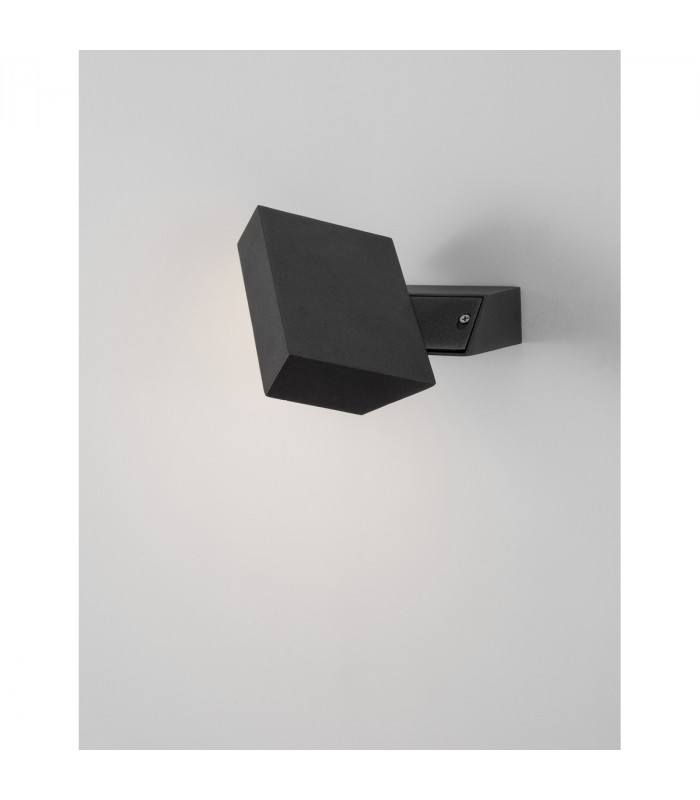 Brin Outdoor Modern Wall Lamp Anthracite Aluminium Clear Glass LED 10W 298Lm 3000K IP65-7