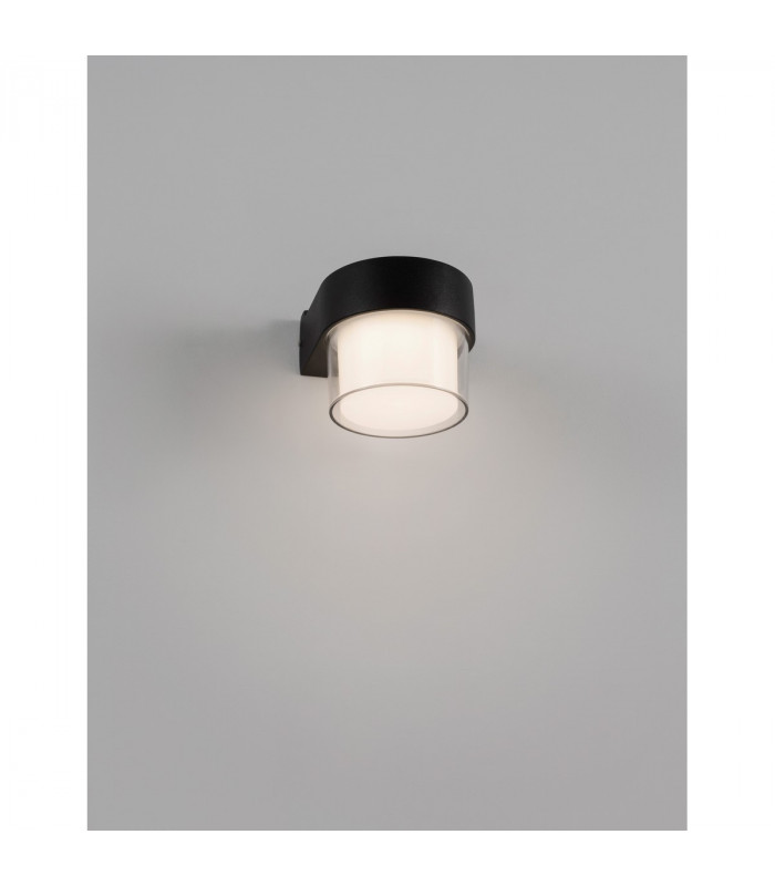 Darf Outdoor Down Wall Lamp Sandy Black Aluminium ABS LED 5W 420Lm 3000K IP65-2