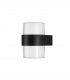Darf 2 Light Outdoor Up Down Wall Lamp Sandy Black Aluminium ABS LED 2x5W 840Lm 3000K IP65-1