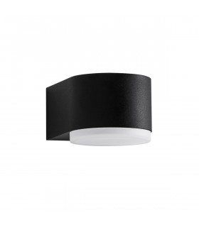 Nus Outdoor Down Wall Lamp Black Aluminium LED 4W 400.33Lm 3000K IP54-1