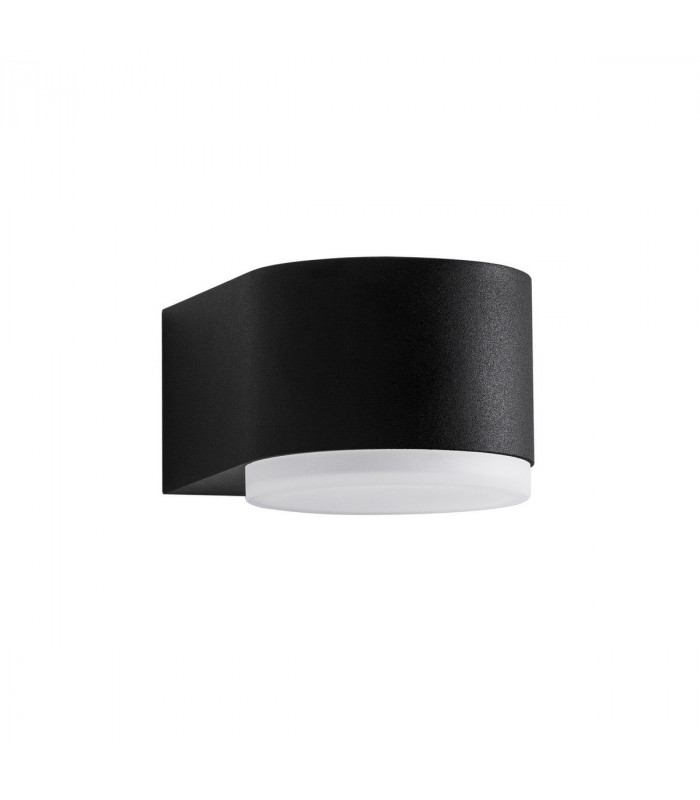 Nus Outdoor Down Wall Lamp Black Aluminium LED 4W 400.33Lm 3000K IP54-1