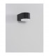 Nus Outdoor Down Wall Lamp Black Aluminium LED 4W 400.33Lm 3000K IP54-3