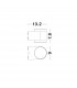 Nus 2 Light Outdoor Up Down Wall Lamp Black Aluminium LED 2x4W 943Lm 3000K IP54-6
