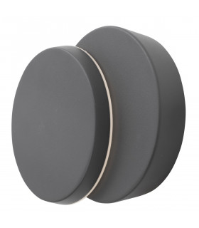 Gravity Outdoor Modern Wall Lamp Dark Grey Aluminium LED 12W 660Lm 3000K Rotation IP54-1