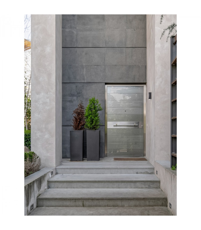 Azar 2 Light Outdoor Up Down Wall Lamp Black Aluminium LED 2x2W 400Lm 3000K 500mA IP54-3