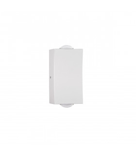 Dewei 2 Light Outdoor Up Down Wall Lamp White Aluminium LED 2x2W 400Lm 3000K 500mA IP54-1