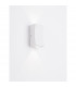 Dewei 2 Light Outdoor Up Down Wall Lamp White Aluminium LED 2x2W 400Lm 3000K 500mA IP54-4