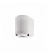 Nero Round Outdoor Down Wall Lamp Aluminium White Glass LED GU10 1x7W IP54-1