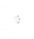Nero Square Outdoor Down Wall Lamp Aluminium White Glass LED GU10 1x7W IP54-2