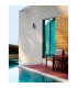Nodus 2 Light Outdoor Up Down Wall Lamp Dark Grey Aluminium Glass LED GU10 2x7W IP54-2