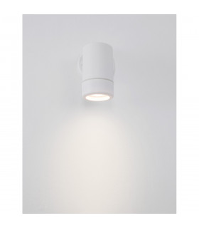 Limbio Outdoor Down Wall Lamp White ABS Glass LED GU10 1x7W IP44-2