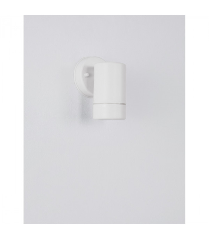 Limbio Outdoor Down Wall Lamp White ABS Glass LED GU10 1x7W IP44-3
