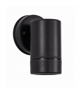Limbio Outdoor Down Wall Lamp Black ABS Glass LED GU10 1x7W IP44-1