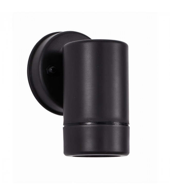 Limbio Outdoor Down Wall Lamp Black ABS Glass LED GU10 1x7W IP44-1