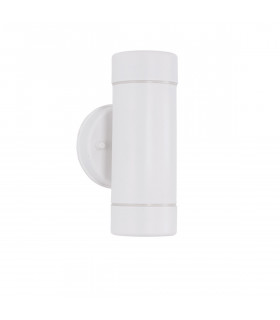 Limbio 2 Light Outdoor Up Down Wall Lamp Glass LED GU10 2x7W IP44-1