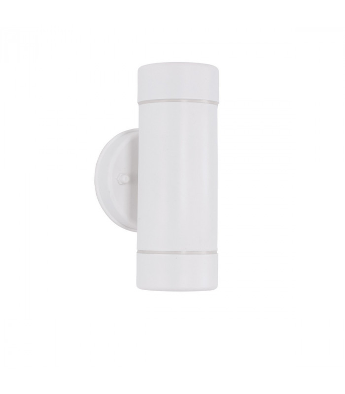 Limbio 2 Light Outdoor Up Down Wall Lamp Glass LED GU10 2x7W IP44-1