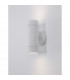 Limbio 2 Light Outdoor Up Down Wall Lamp Glass LED GU10 2x7W IP44-2