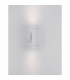 Limbio 2 Light Outdoor Up Down Wall Lamp Glass LED GU10 2x7W IP44-4