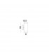 Limbio 2 Light Outdoor Up Down Wall Lamp Glass LED GU10 2x7W IP44-5