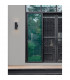 Limbio 2 Light Outdoor Up Down Wall Lamp Black ABS Glass LED GU10 2x7W IP44-3