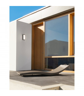 Keen Outdoor Modern Wall Lamp Dark Grey Aluminium LED 12W 936Lm 3000K IP65-2