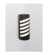 Lupo Outdoor Modern Wall Lamp Black Aluminium LED 10W 380Lm 3000K IP65-4
