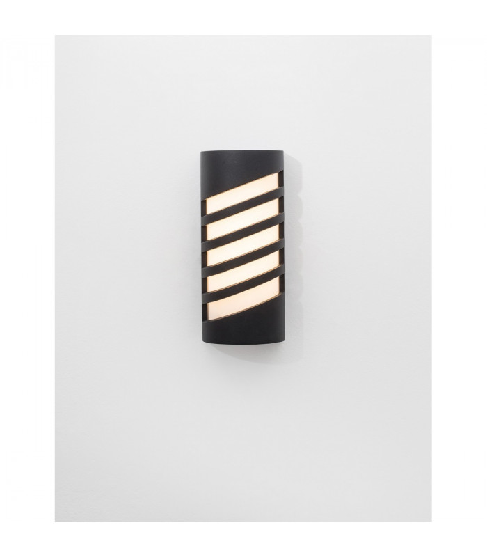 Lupo Outdoor Modern Wall Lamp Black Aluminium LED 10W 380Lm 3000K IP65-5