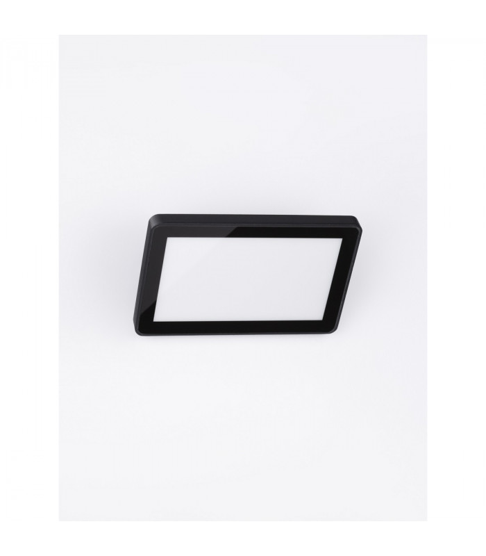 Nobu Outdoor Modern Wall Lamp Sandy Black Aluminium Glass Silicone Gasket LED 15W 496.9Lm 3000K IP65-3