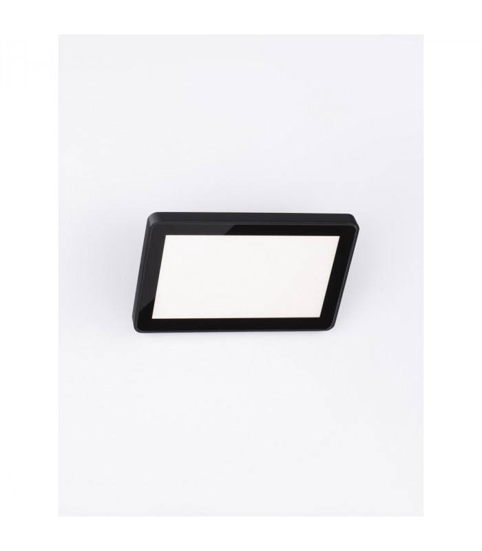 Nobu Outdoor Modern Wall Lamp Sandy Black Aluminium Glass Silicone Gasket LED 15W 496.9Lm 3000K IP65-4