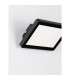 Nobu Outdoor Modern Wall Lamp Sandy Black Aluminium Glass Silicone Gasket LED 15W 496.9Lm 3000K IP65-5