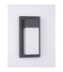Leto Outdoor Modern Wall Lamp Sandy Black Aluminium LED 18W 2132Lm 3000K IP65-1