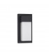 Leto Outdoor Modern Wall Lamp Sandy Black Aluminium LED 18W 2132Lm 3000K IP65-2