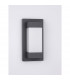 Leto II Outdoor Modern Wall Lamp Sandy Black Aluminium LED 18W 2132Lm 3000K IP65-3