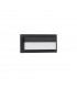 Leto 29cm Outdoor Modern Wall Lamp Sandy Black Aluminium LED 18W 2132Lm 3000K IP65-1