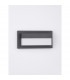 Leto 29cm Outdoor Modern Wall Lamp Sandy Black Aluminium LED 18W 2132Lm 3000K IP65-3