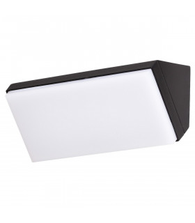 Keen Outdoor Down Wall Lamp Sandy Black Aluminium LED 12W 1080Lm 3000K IP65-1