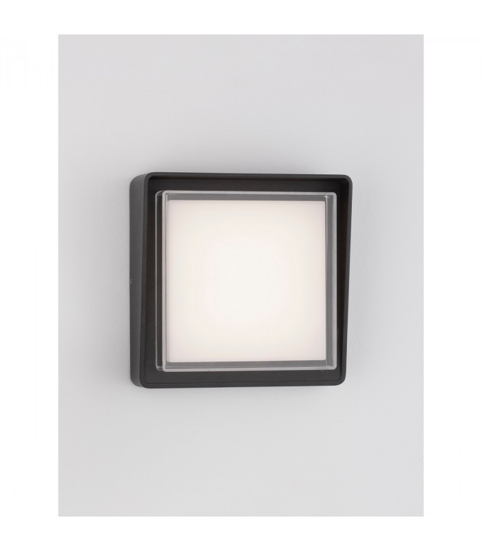 Cape Outdoor Modern Wall Lamp Anthracite Aluminium Frost Acrylic Glass LED 10W 763Lm 3000K IP65-4