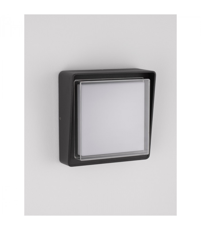 Cape Outdoor Modern Wall Lamp Anthracite Aluminium Frost Acrylic Glass LED 10W 763Lm 3000K IP65-5