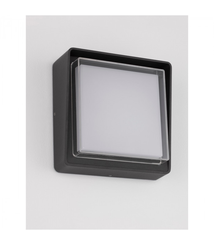 Cape Outdoor Modern Wall Lamp Anthracite Aluminium Frost Acrylic Glass LED 10W 763Lm 3000K IP65-6