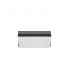 Zenon Outdoor Flush Anthracite Aluminium Frost Acrylic LED 10W 558Lm 3000K IP65-1