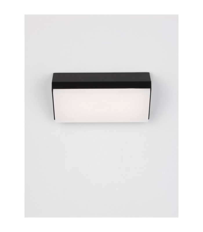 Zenon Outdoor Flush Anthracite Aluminium Frost Acrylic LED 10W 558Lm 3000K IP65-4