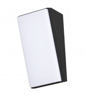 Keen Outdoor Flush Wall Lamp Sandy Black Aluminium LED 12W 1080Lm 3000K IP65-1