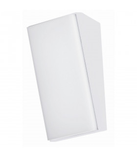 Keen Outdoor Flush Wall Lamp Sandy White Aluminium LED 12W 1080Lm 3000K IP65-1