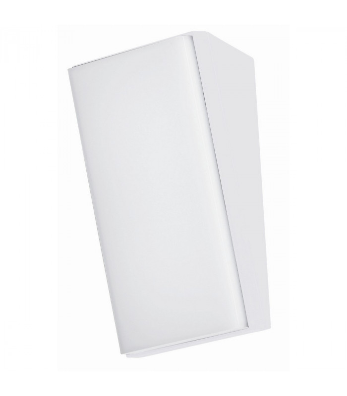 Keen Outdoor Flush Wall Lamp Sandy White Aluminium LED 12W 1080Lm 3000K IP65-1