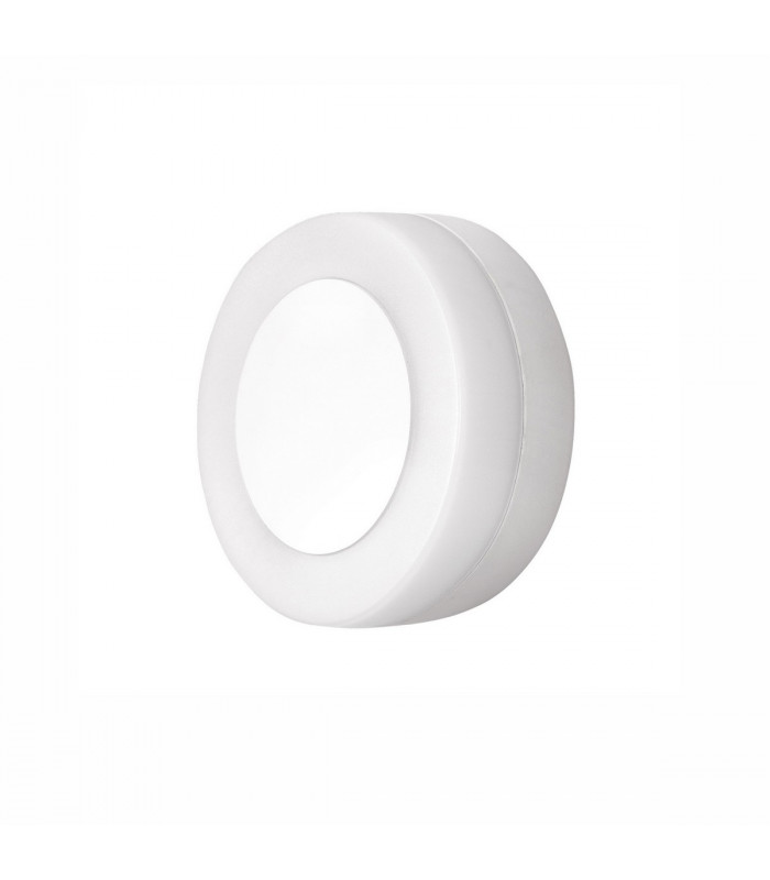 Tune Round Outdoor Modern Wall Lamp Sandy White Aluminium LED 9W 620Lm 3000K IP65-1