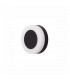 Tune Round Outdoor Modern Wall Lamp Sandy Black Aluminium LED 9W 620Lm 3000K IP65-1