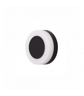 Tune Round Outdoor Modern Wall Lamp Sandy Black Aluminium LED 9W 620Lm 3000K IP65-1