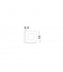 Tune Square Outdoor Modern Wall Lamp Sandy White Aluminium LED 9W 620Lm 3000K IP65-2